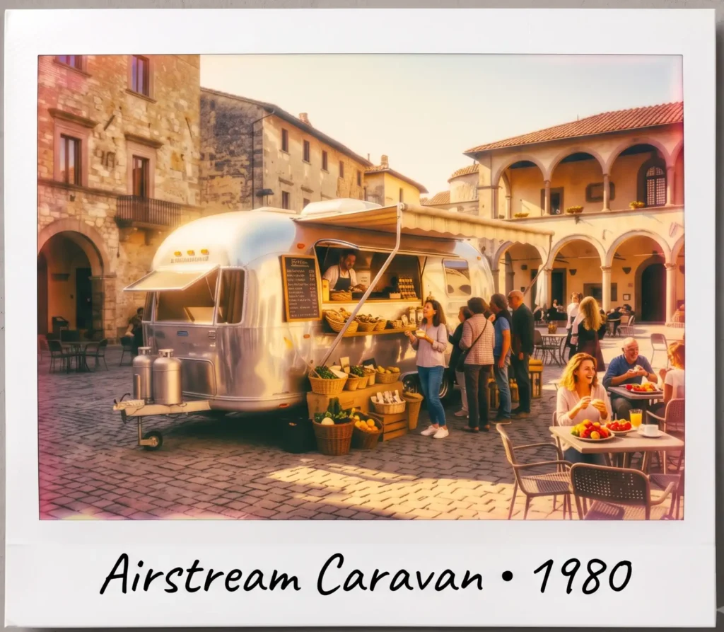 Airstream caravan mobile event space at Raffles City, Super Ice Cream Truck Singapore