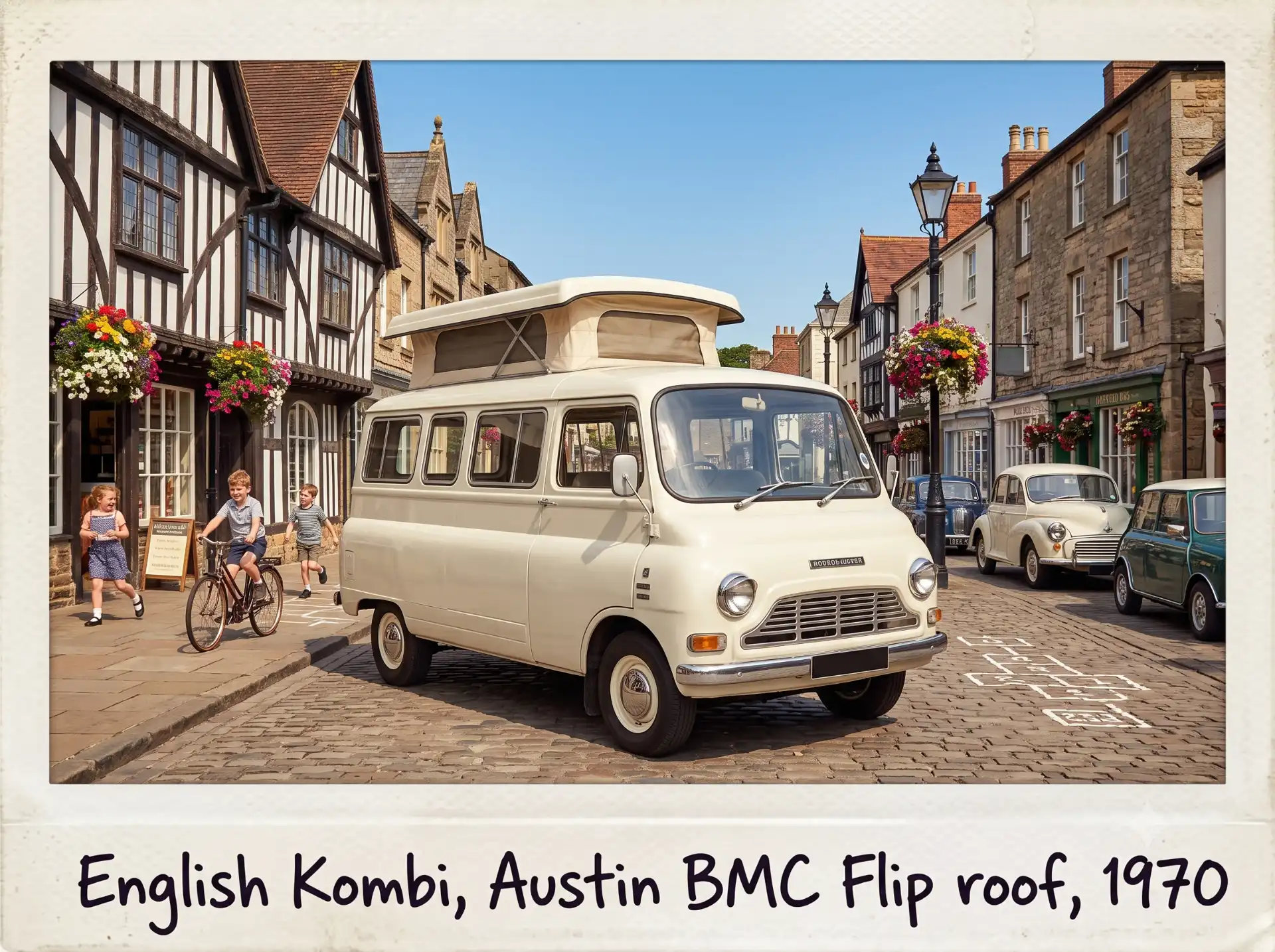 BMC English Kombi brand activation, Super Ice Cream Truck Singapore