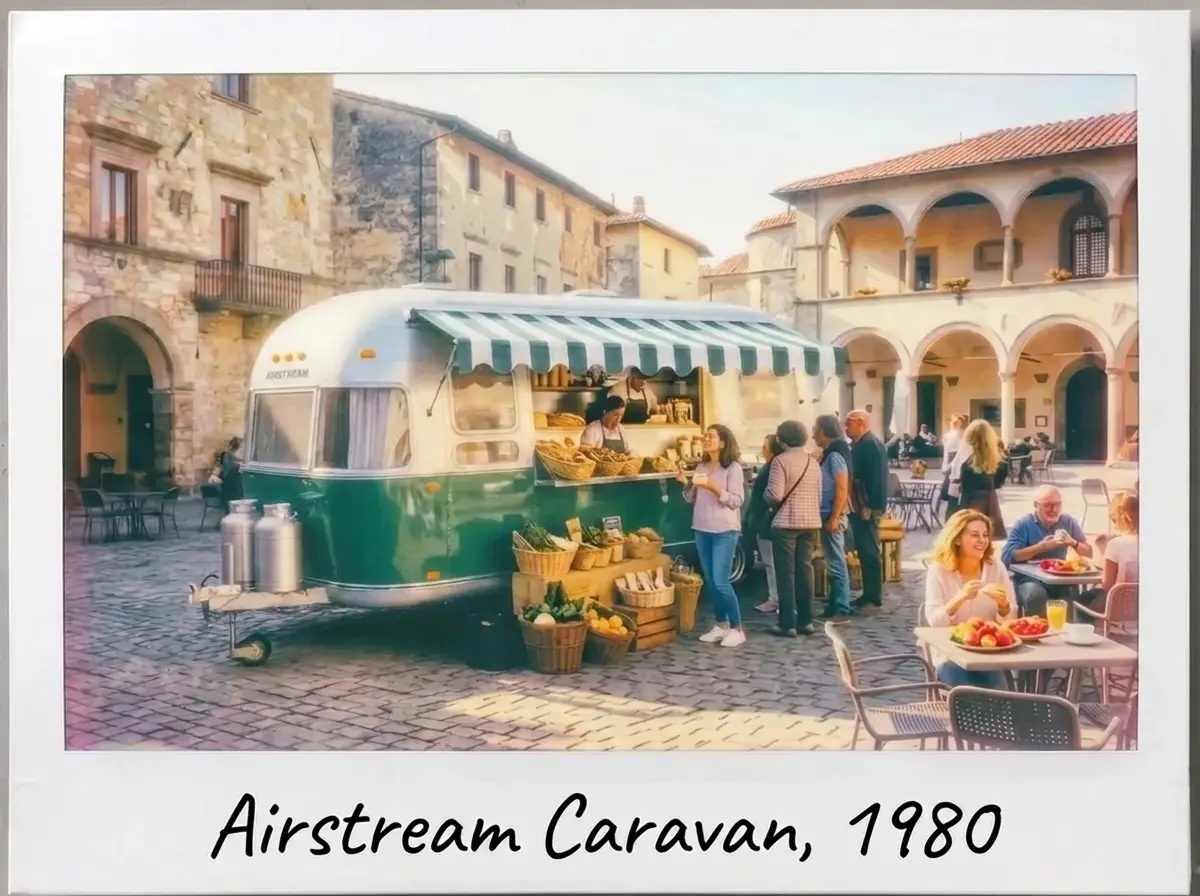 Airstream caravan mobile event space at Raffles City, Super Ice Cream Truck Singapore